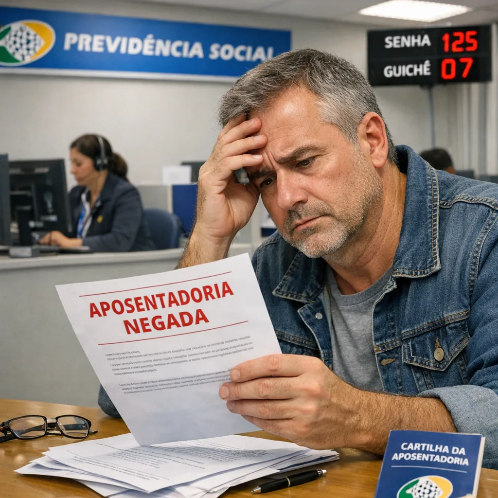 Meu pedido de aposentadoria foi negado pelo INSS, o que devo fazer?