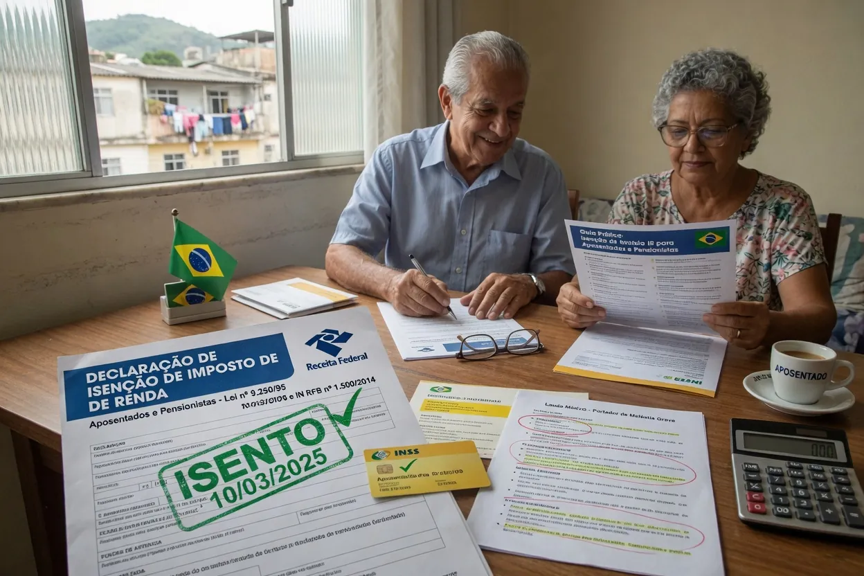 Isenção de Imposto de Renda para Aposentados e Pensionistas